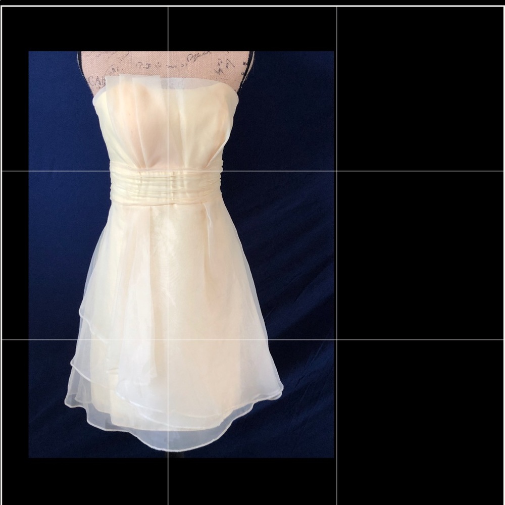 Yellow Bridesmaid dress size 6